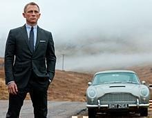 Daniel Craig mit Aston Martin DB 5 in „Skyfall“ (2012).  Foto:Auto-Medienportal.Net/Aston Martin